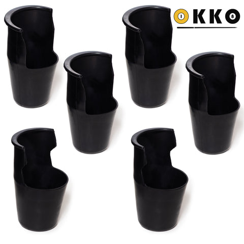 OKKO Pool Table Heavy Duty Rubber Pockets, Set of 6