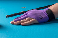 McDermott Billiard Glove for Left Hand Purple XL