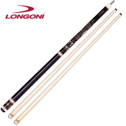 Longoni Dutch Lion Carom Cue w/2 E71 S20 Shafts