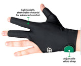 McDermott Billiard Glove for Right Hand Black S