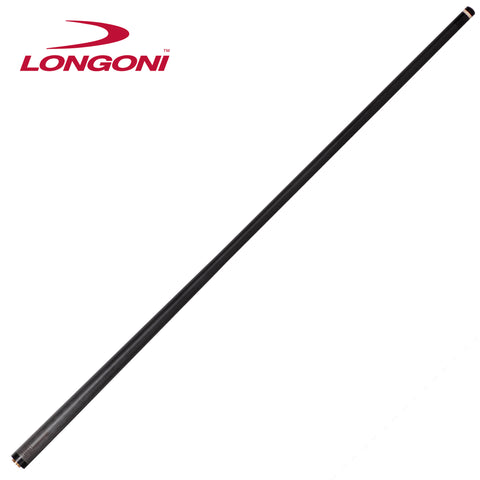 Longoni Luna Nera Pool Cue Shaft 12.4 mm Uni-Loc White Ferrule