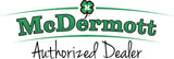McDermott G-Core Shaft Silver & Green Index Rings 3/8"-10