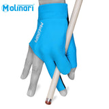 Molinari Billiard Glove for Right Hand Cyan M