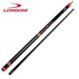 Longoni Black Pearl II Carom Cue w/Luna Nera FE71 Shaft