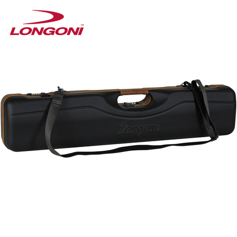 Longoni Skipper Hard Cue Case 2 x 4 w/Shoulder Strap