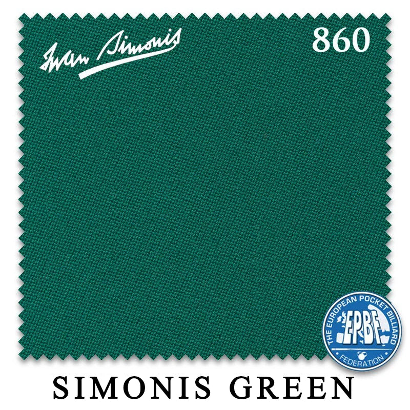7 ft Simonis 860 Simonis Green™: Bed + 6 Pre-Cut Rails Guide
