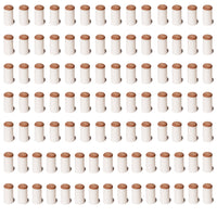 OKKO Billiard Slip-On Tips Ø13mm Medium/Hard, Pack of 100