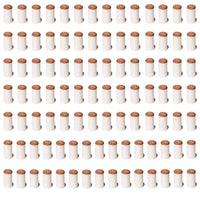 OKKO Billiard Slip-On Tips Ø12mm Medium/Hard, Pack of 100