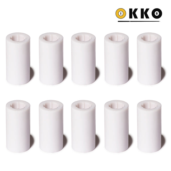 OKKO Billiard Pool Cue Ferrules Ø13mm, Pack of 10