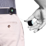 OKKO Retractable Round 8-Ball Chalker w/Belt Clip Black