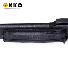 OKKO Billiard Hard Oval Pro Case Croco Black 2x2