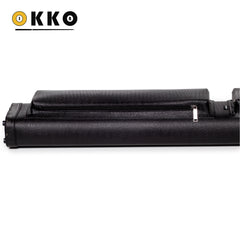 OKKO Billiard Hard Deluxe Oval Case Croco Black 3x5