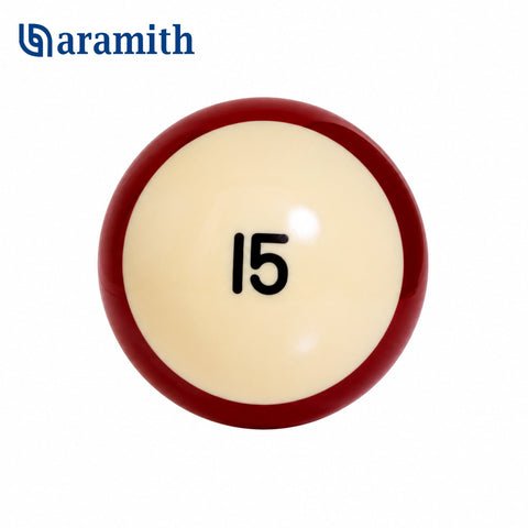 Aramith Crown Standard Pool Replacement Ball 2 1/4" #15