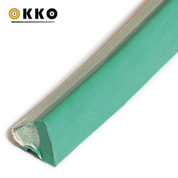 OKKO U-114 Carom Table Rail Rubber 305 cm, Set of 3