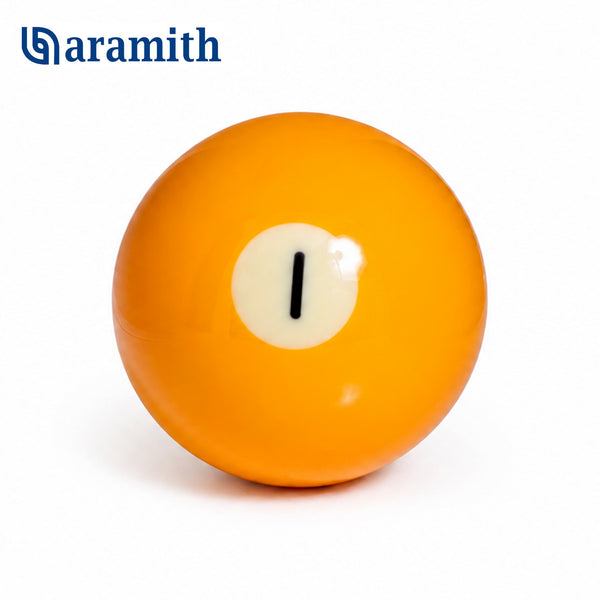 Aramith Crown Standard Pool Replacement Ball 2 1/4" #1