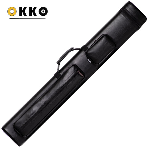 OKKO Billiard Hard Oval Case Black 2x4