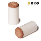 OKKO Billiard Slip-On Tips Ø13mm Medium/Hard, Pack of 20