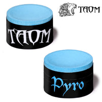 Taom Billiard Pyro Chalk Blue 1 pc w/Bullet Chalk Holder