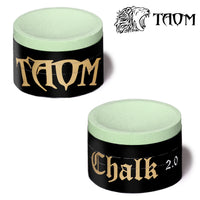 Taom Billiard Snooker Chalk 2.0 Green 1 pc in Branded Box