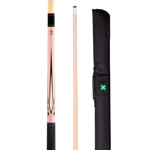 McDermott Lucky L17 Pool Cue FREE Soft Case w/Embroidered Clover Logo