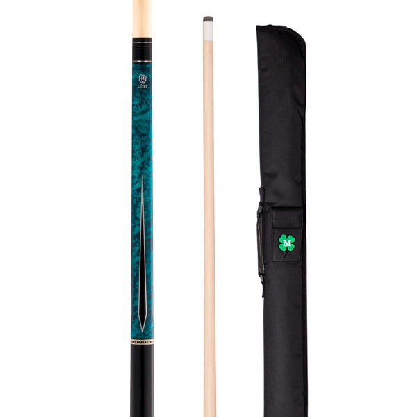 McDermott Lucky L55 Pool Cue FREE Soft Case w/Embroidered Clover Logo