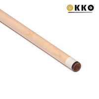 OKKO Maple Shaft for Pool Cues, 5/16"-18, Silver Ring