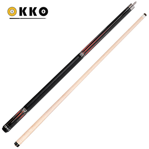 OKKO B-4 Pool Cue w/Maple Shaft, 21 oz