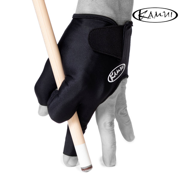 Kamui Billiard Glove QuickDry for Left Hand Black L