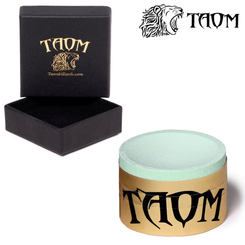 Taom Billiard Soft Chalk Green 1 pc in Branded Box