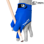 Taom Midas Billiard Glove for Left Hand Yale Blue L