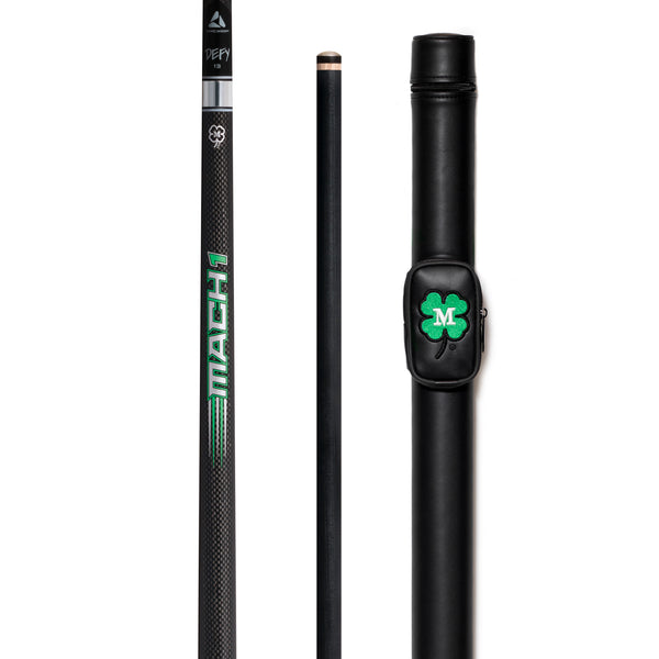 McDermott Vanquish Mach 1 Carbon Fiber Break Pool Cue No Wrap  FREE Hard Case