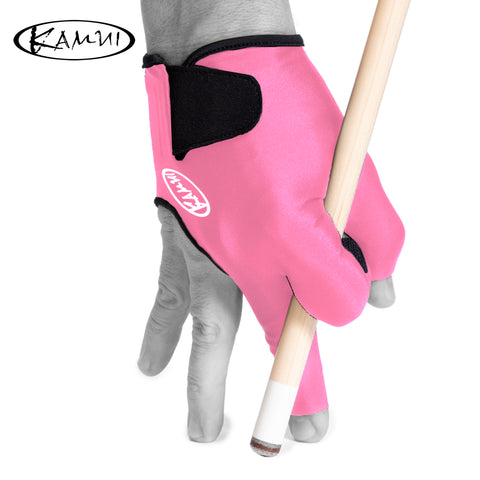Kamui Billiard Glove QuickDry for Right Hand Pink L