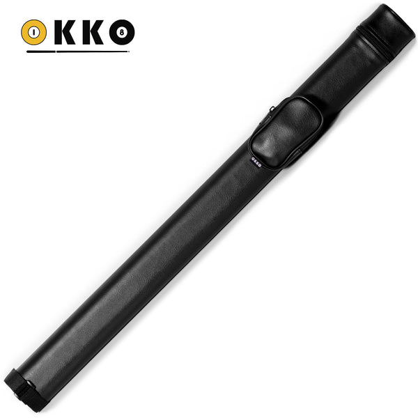OKKO Billiard Hard Deluxe Oval Case Black 1x1