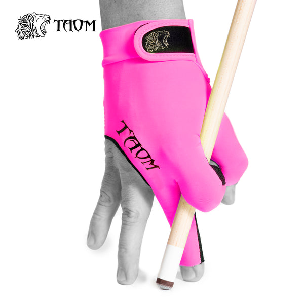 Taom Midas Billiard Glove for Right Hand Vivid Cerise L