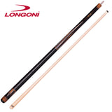 Longoni Flames Linen Pool Cue w/S20 Shaft