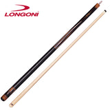 Longoni Flames Linen Pool Cue w/S30 Shaft