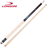 Longoni Black Mamba II Natural Pool Cue w/S30 Shaft