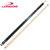 Longoni Black Mamba II Lizard Style Leather Pool Cue w/S30 Shaft