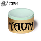 Taom Billiard Soft Chalk Green 1 pc w/Chalk Holder
