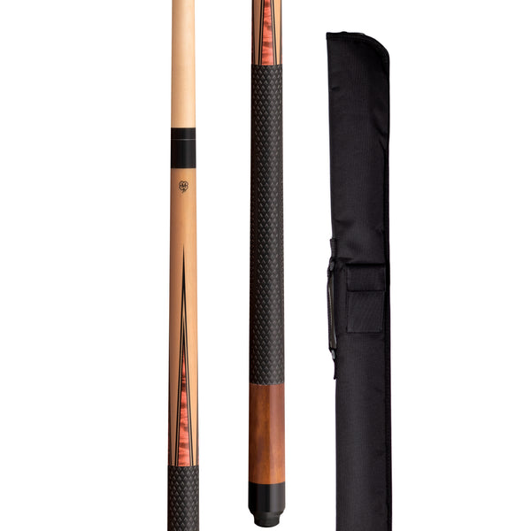 McDermott K97CS 52" Youth Short Pool Cue Sport Wrap FREE Soft Case