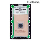 Cue Cube Tip Tool 2 in 1 Silver and Shaft Slicker Combo