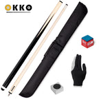 OKKO Alpha Pool Cue 57” w/Cue Case and Accessories