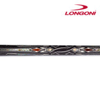 Longoni Nirvana 2 Nox Silver Pool Cue Butt
