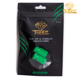 Tiger Cue Tip and Ferrule Protectors, 2-Pack, Emerald