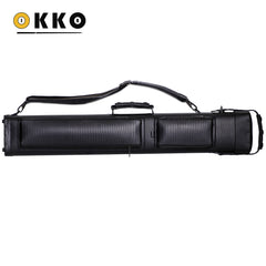 OKKO Billiard Hard Deluxe Oval Case Croco Black 3x5