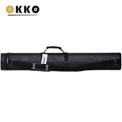 OKKO Billiard Hard Deluxe Oval Case Croco Black 2x4