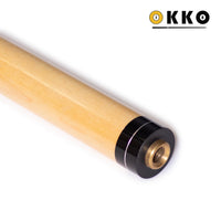 OKKO Maple Shaft for Pool Cues, 5/16"-18, Silver Ring