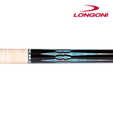 Longoni Black Mamba II Natural Pool Cue w/S30 Shaft