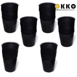 OKKO Pool Table Heavy Duty Rubber Pockets, Set of 6