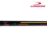 Longoni Black Rainbow Carom Cue Butt